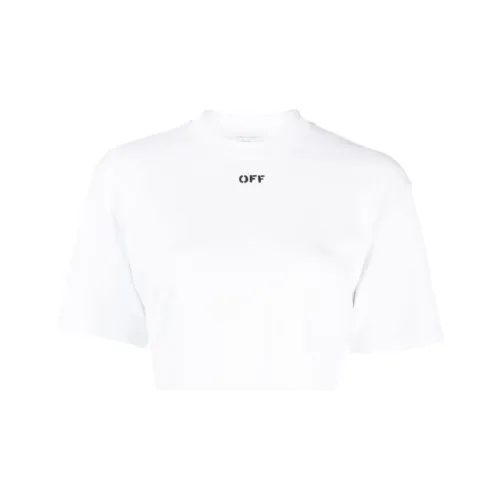 OFF-WHITE Logo-print Short-sleeve T-shirt