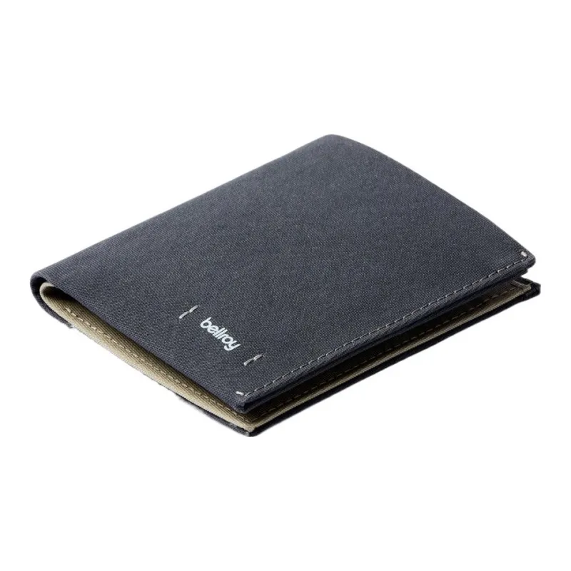 BELLROY Recycled Nylon Wallet Regular Unisex Denim Gray-0