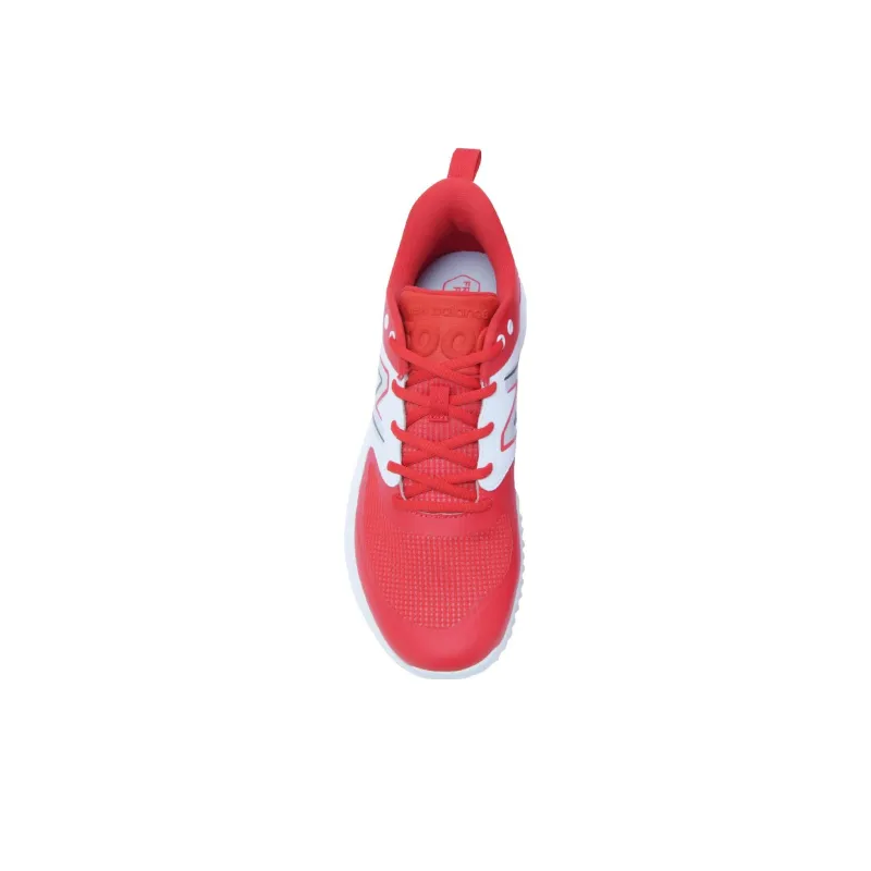 New Balance Cushioned Slip-Resistant Low-Top Running Shoes Unisex Red-2