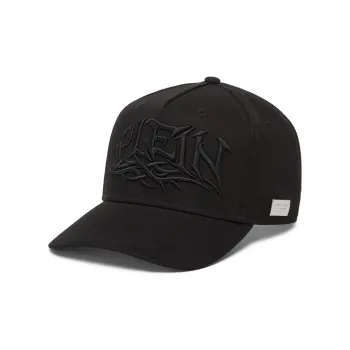 PHILIPP PLEIN Logo-embroidered Baseball Cap