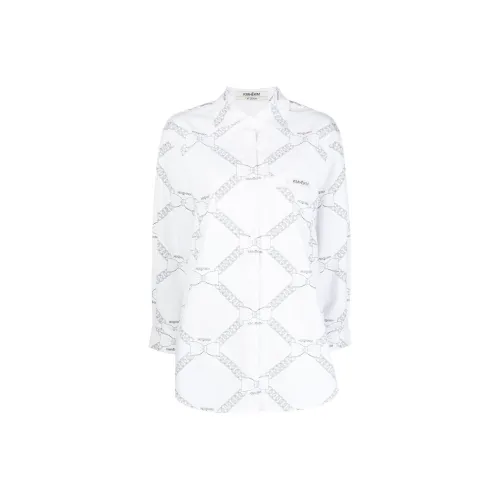 KIMHEKIM Chain-link Print Shirt