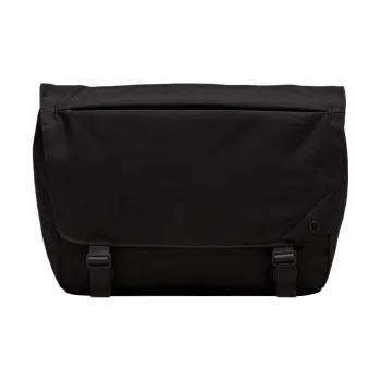 Lululemon Water-Resistant Fabric Messenger Bag Shoulder Bag Men's Black