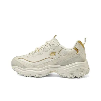 Skechers D'lites 1.0 Marathon Running Shoes 'Beige Gold'