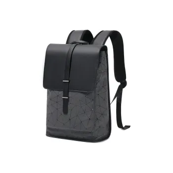 Slazenger PU Backpack Unisex Dark Gray