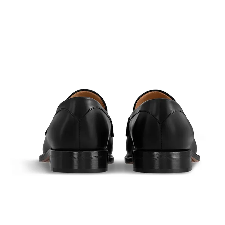 LOUIS VUITTON Sorbonne Loafers Men's Black-3