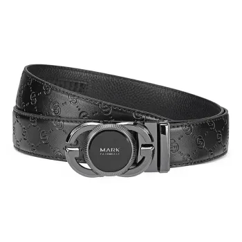 FAIRWHALE Cow Leather Belts Men's Width 3.5CM