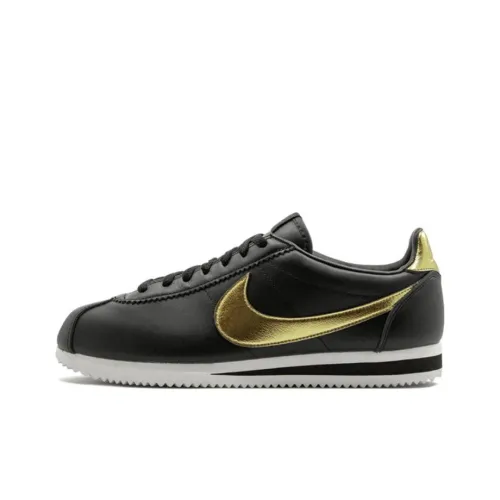 Nike Classic Cortez Black Metallic Gold