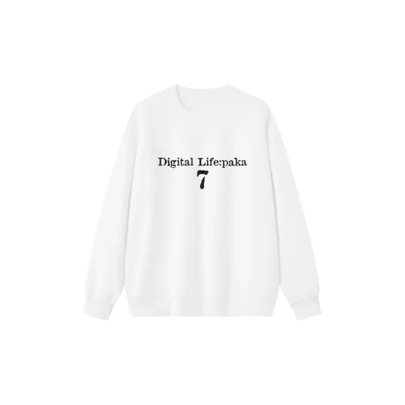 PAKA Sweatshirt Unisex Regular Edition/Fleece-Lined Optional