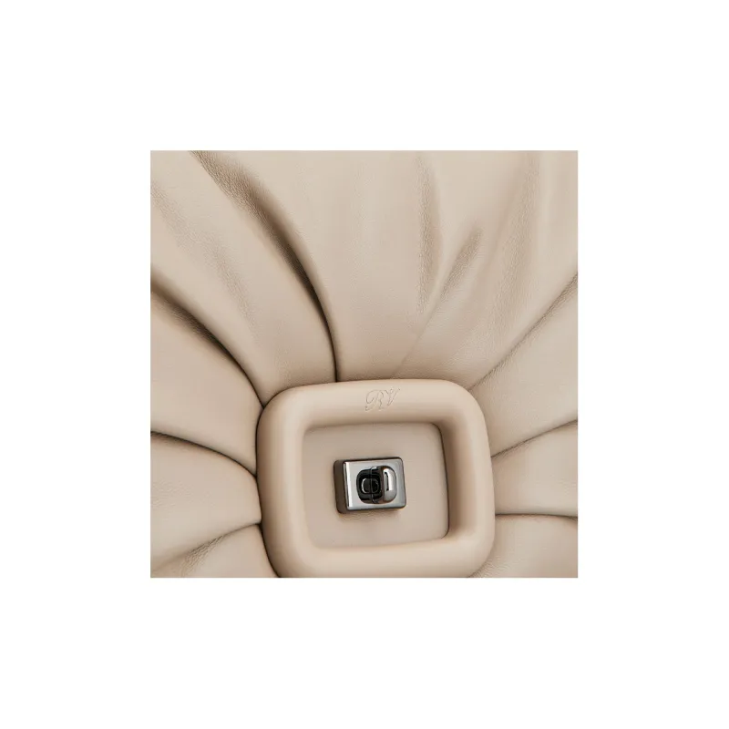 Roger Vivier Leather Crossbody Bag Shoulder Bag Women's Umber-5