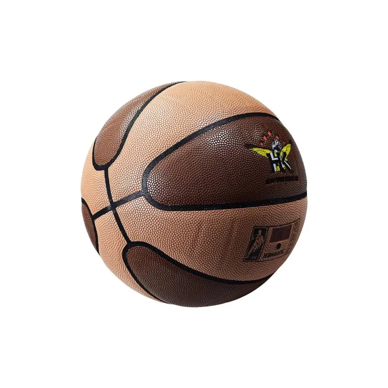 HONGKE PU Basketball Light Brown Dark Brown Size 7 Training Unisex-3