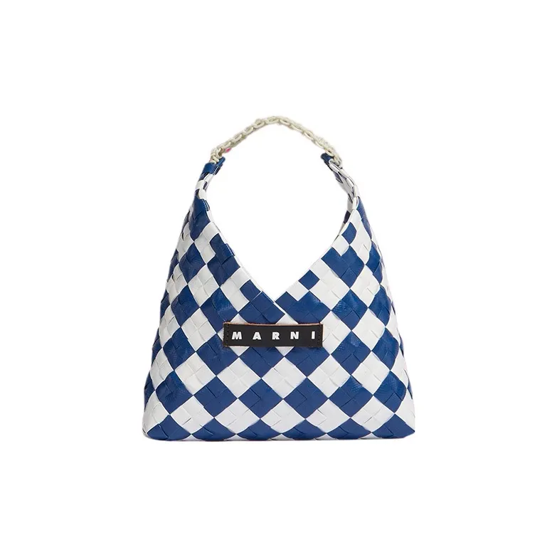 MARNI Polypropylene Handbag Women's Blue/White-0