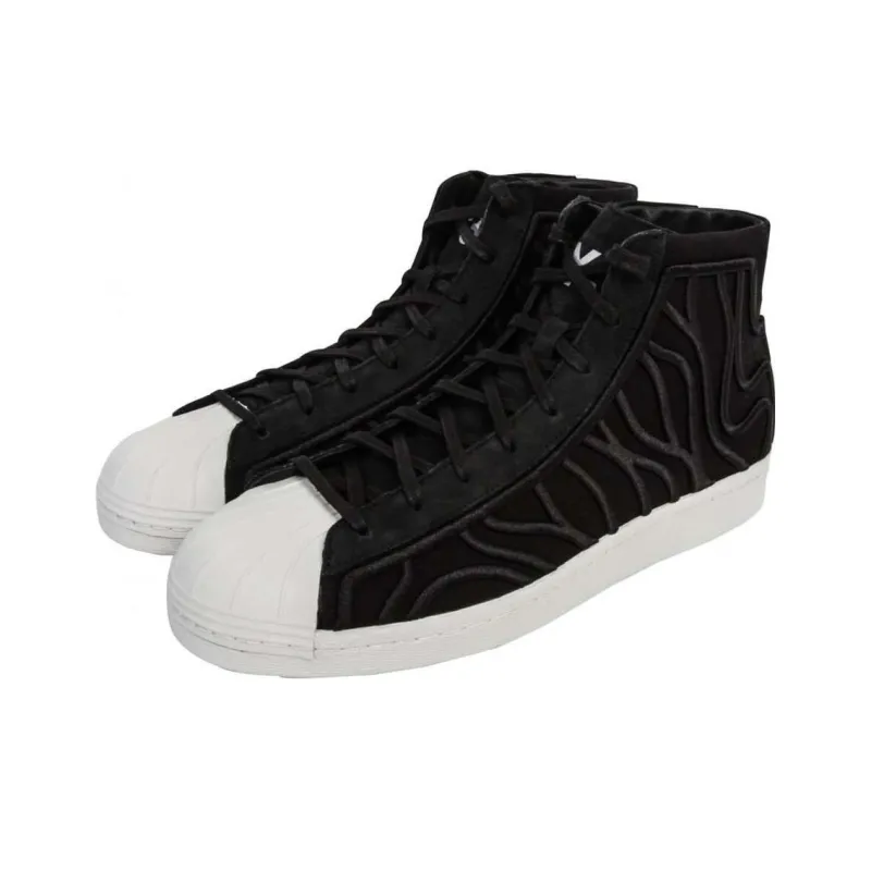 Y 3 High Top Skateboard Shoes Unisex Black-2