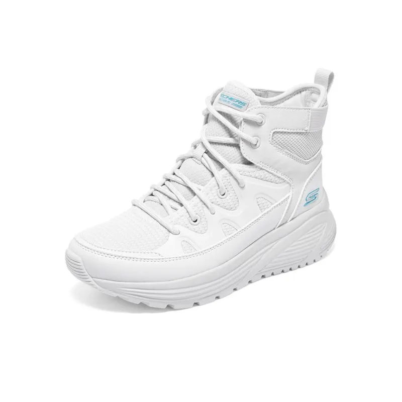 Skechers Bob's Casual Shoes Women's High Top White-3