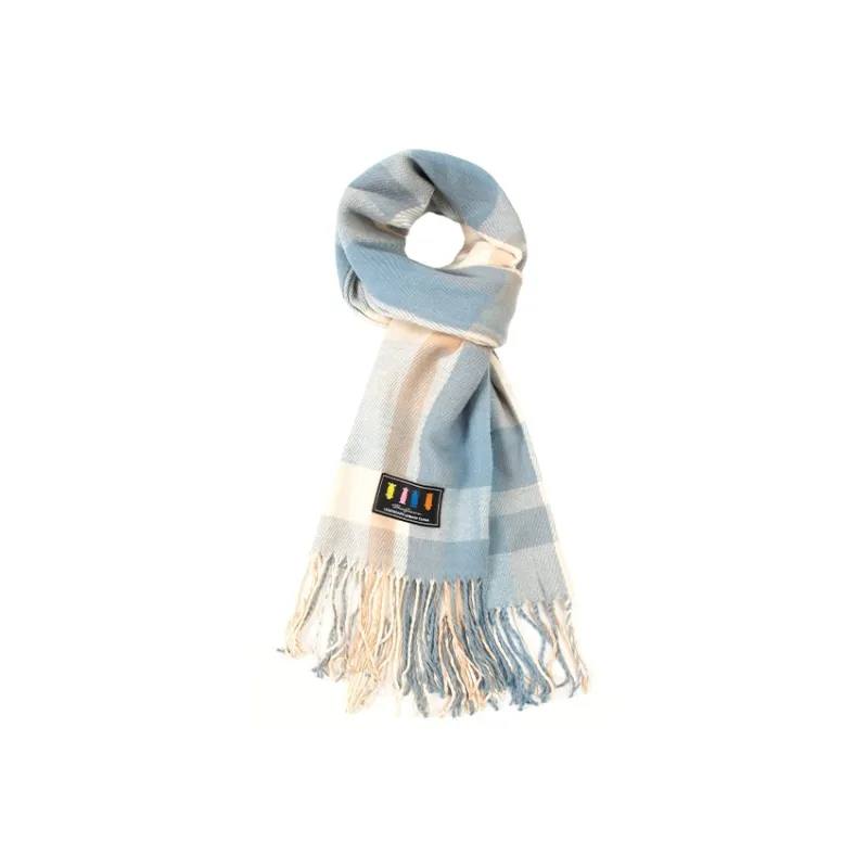 BAIJUAN Knit Scarves Unisex-3