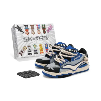 SK.TRIP Kunpeng Low Top Skateboard Shoes Unisex Glacier Blue Box Limited Edition