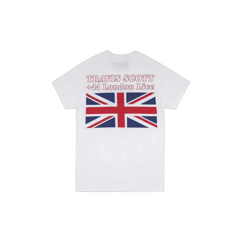 Travis Scott Astroworld Tour London Union Jack T Shirt-1