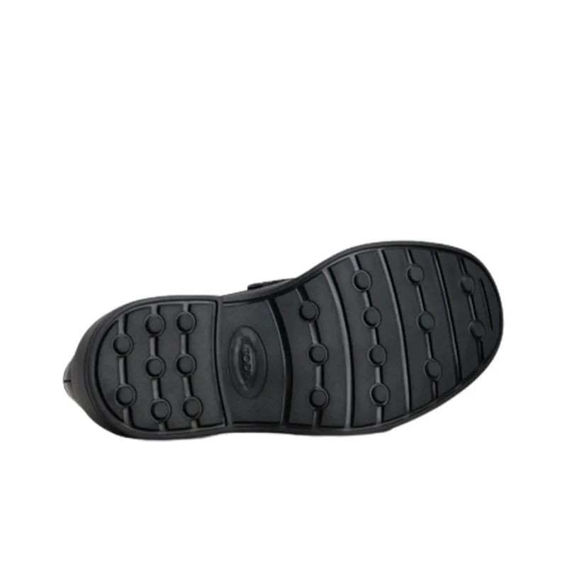 TOD'S Logo Plaque Slip On Loafers-7
