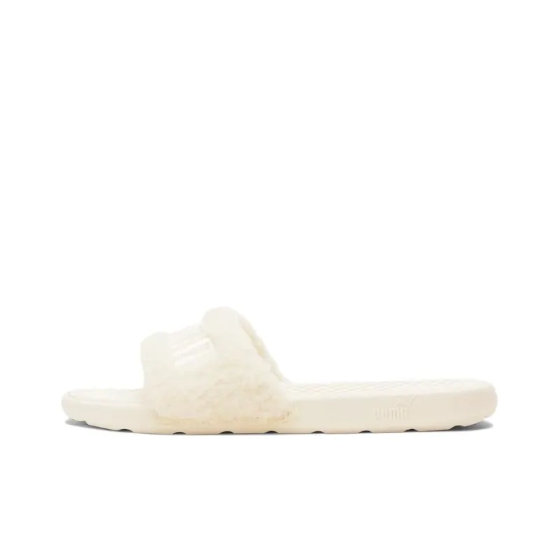 Puma Women's Cool Cat Sherpa Slide 'Whisper White'-0