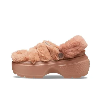 Crocs Stomp Quilted Clog 'Orange' Women's