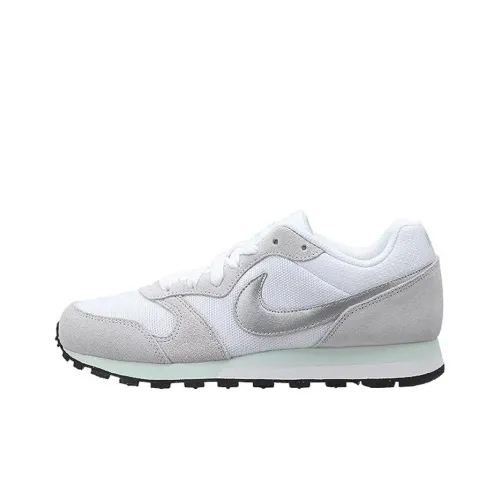 Nike MD Runner 2 Slip Resistant Low Top Casual Shoes Women's White