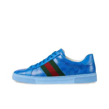 GUCCI Ace 'GG Crystal Canvas Blue'