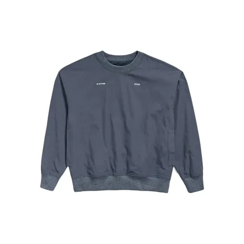 G-STAR RAW Sweatshirts Men Gray Blue