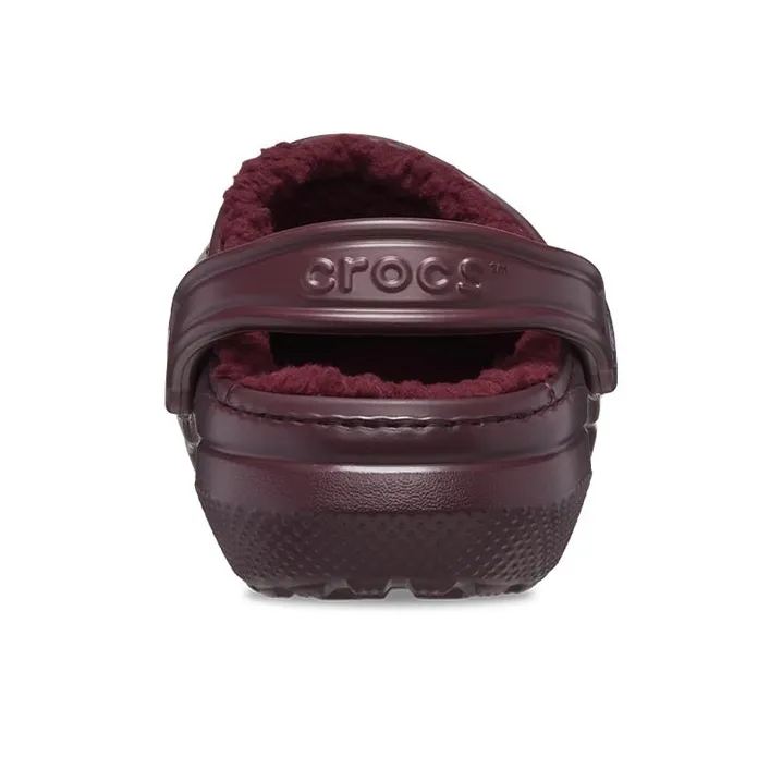 Crocs Classic Lined Clogs 'Dark Cherry'-4
