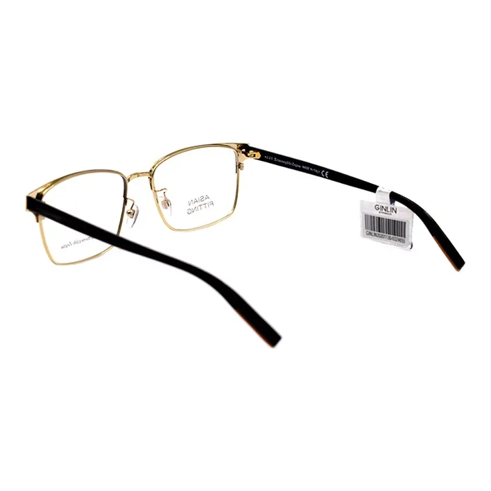 Zegna Alloy Browline Eyeglass Frames Men's-2