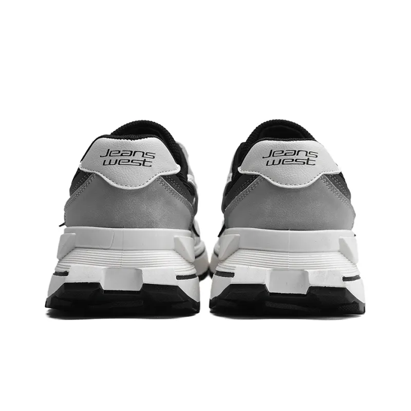 JEANSWEST Anti Slip And Wear Resistant Height Increasing Low Top Casual Shoes Unisex-10