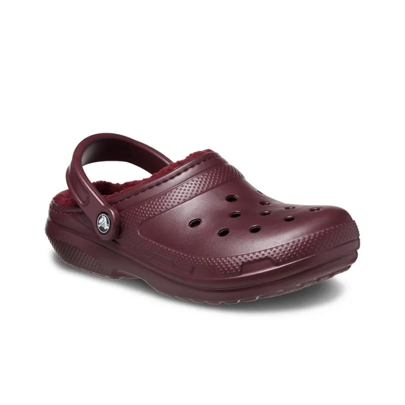 Crocs Classic Lined Clogs 'Dark Cherry'-2