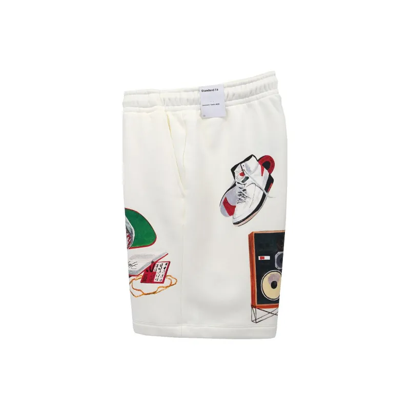 Jordan Casual Shorts Men's White-2