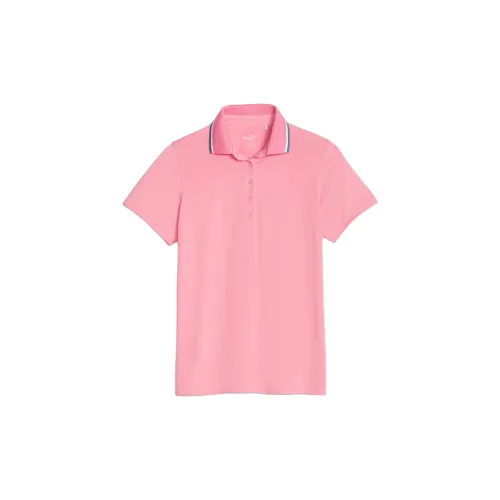 PUMA Polo Shirts Women's Strawberry Pink