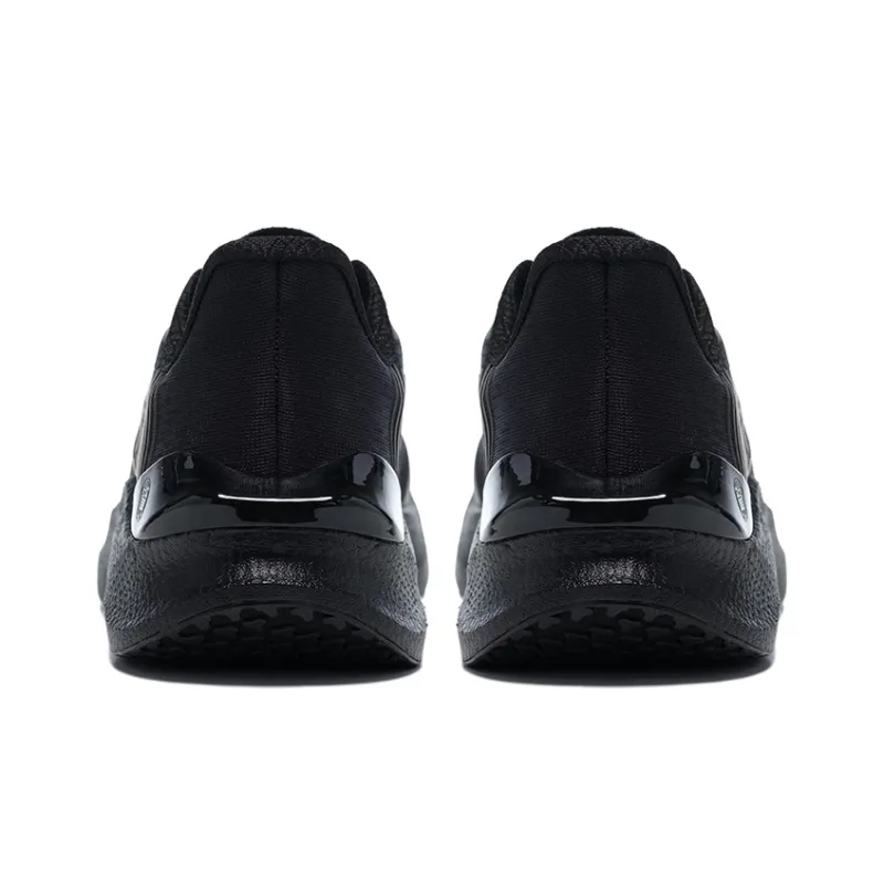 BMAI Cushioning Anti Slip And Wear Resistant Breathable Coverage Support Mid Top Running Shoes Women's Black-4
