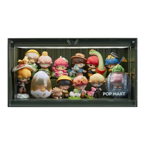 POP MART DIMOO Jurassic World Collection Container Luminous Display Case Model Accessories