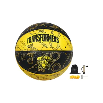 ProSelect x Transformers Size 7 Indoor, Outdoor, All Basketball Rubber Black Yellow
