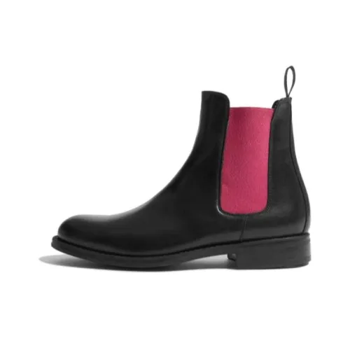 SCAROSSO Claudia Colour-block Ankle Boots