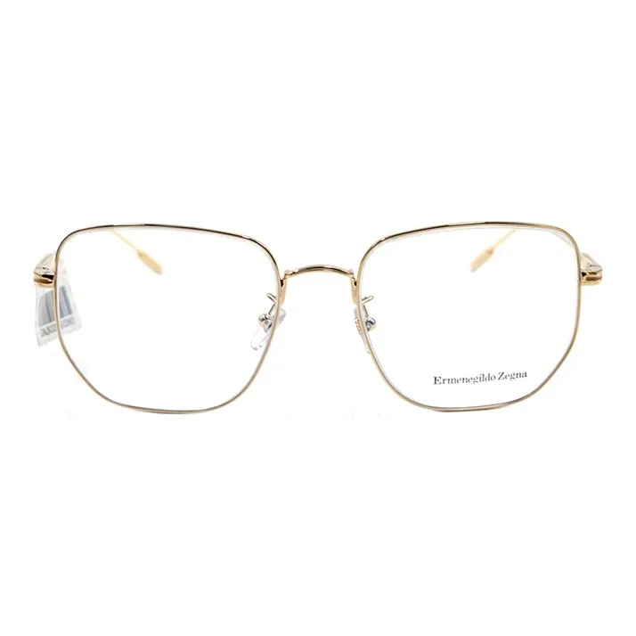 Zegna Alloy Irregular Shape Eyeglass Frames Men's-1
