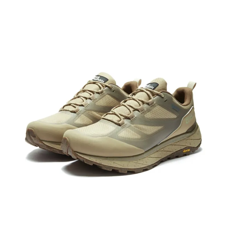 Jack Wolfskin Cushioning, Slip Resistant, Abrasion Resistant, Waterproof Low Top Outdoor Shoes Men's-2