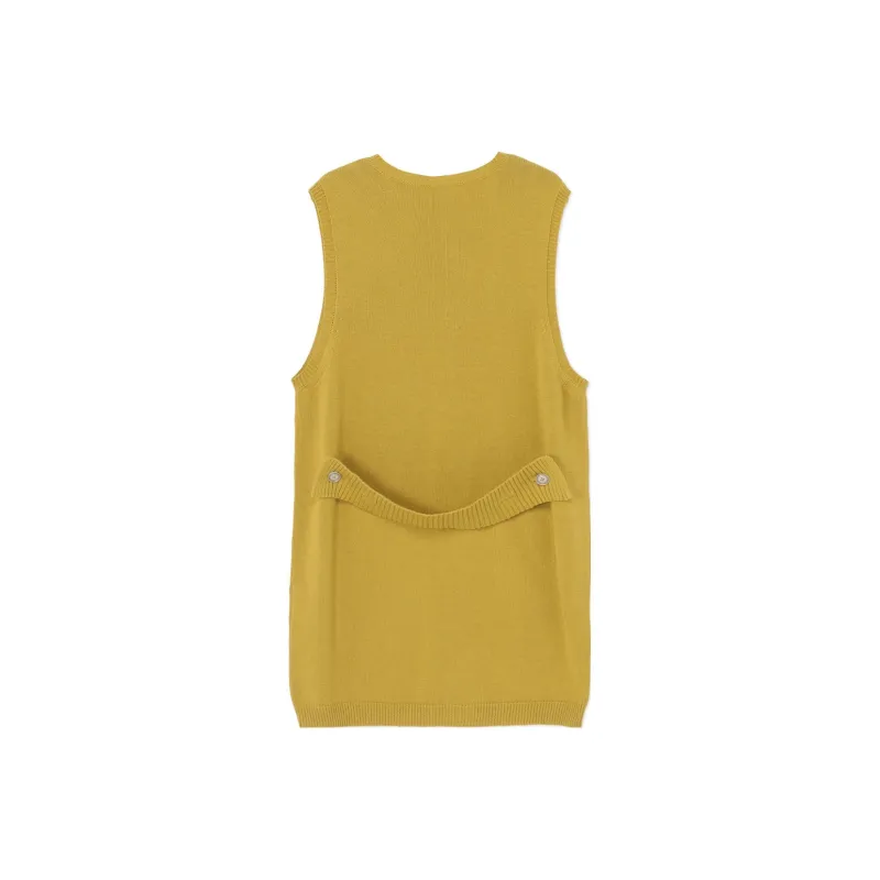 Yohji Yamamoto Tank Tops Women's Yellow-1