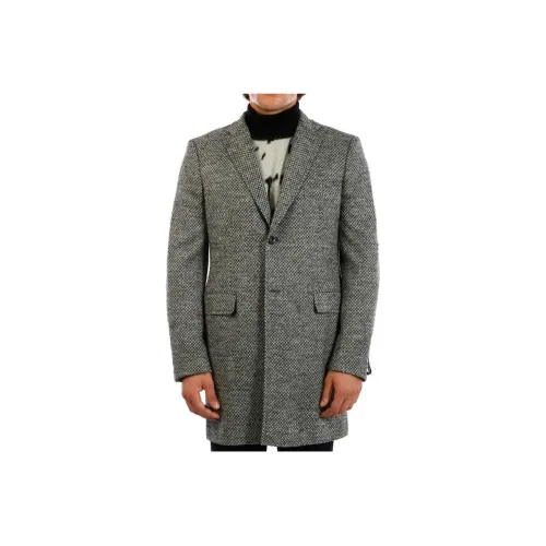 TONELLO Coats Men Gray