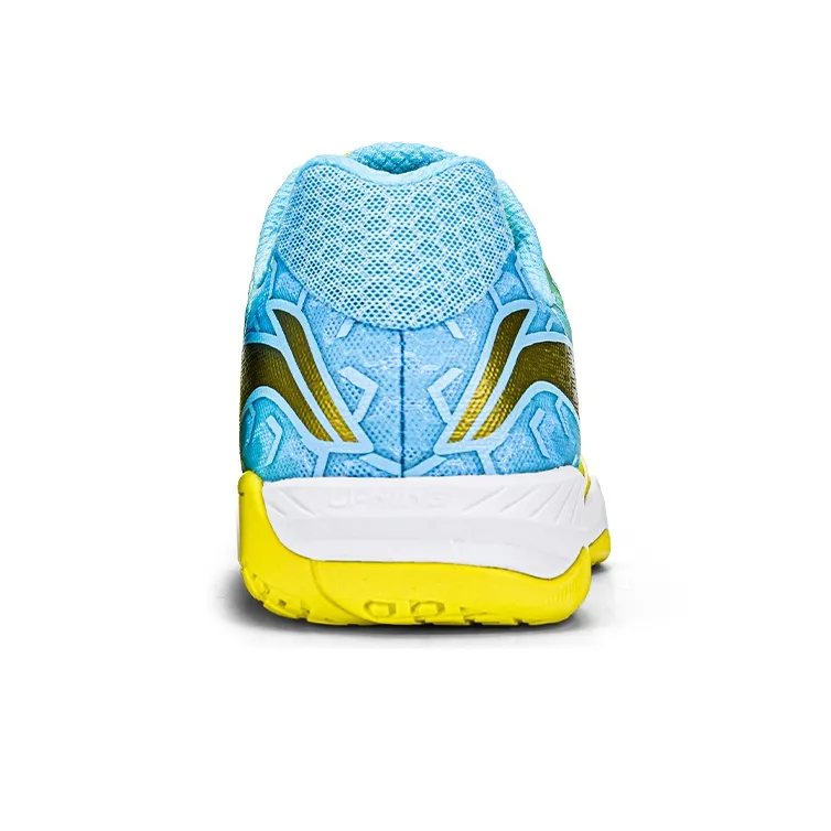 LiNing Cushioning Anti-Slip Wear-Resistant Breathability Low-Top Athletic Shoes Unisex Yellow-3