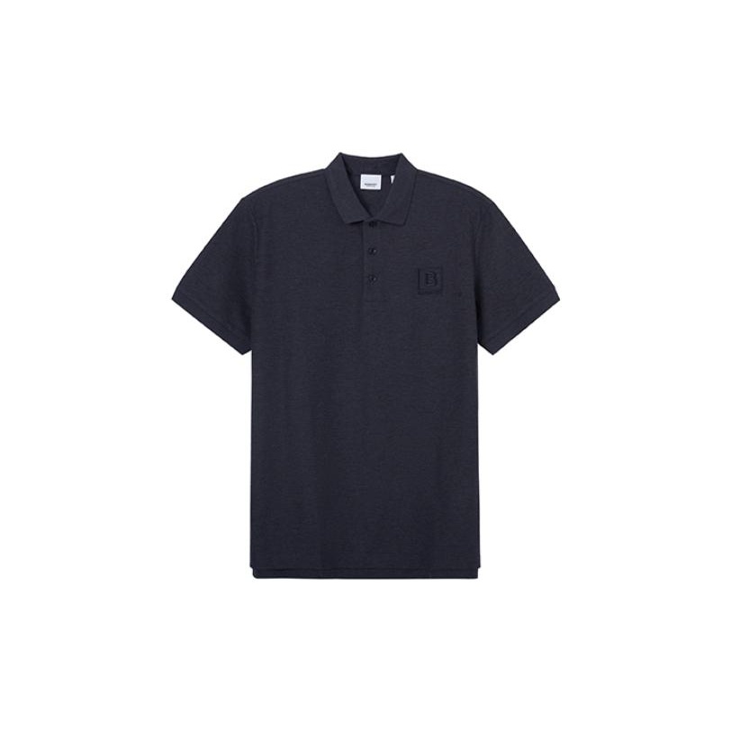 Black polo shirt with purple horse online