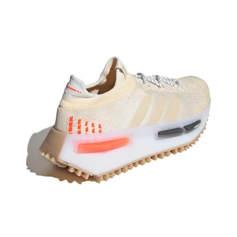 Adidas Originals Nmd S1 Wonder White Solar Red-3