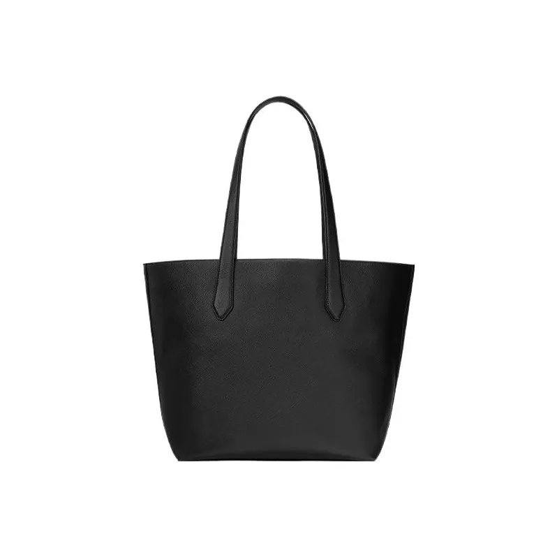 MONTBLANC Cow Leather Tote Bag Shopping Bag Handbag Regular Men's Black-2