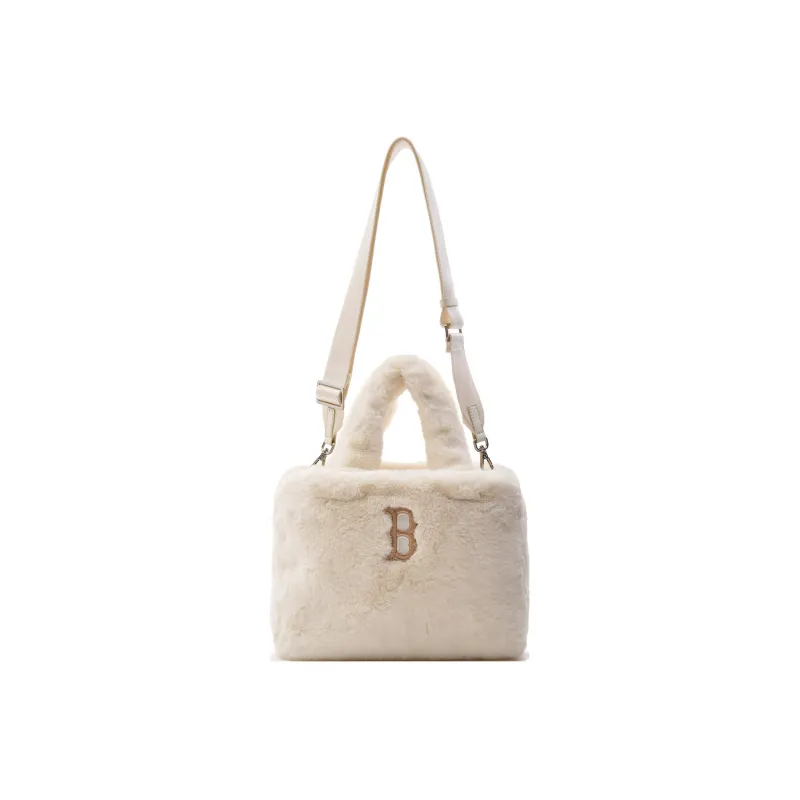 MLB Polyester Tote Bag Shopping Bag Shoulder Bag Crossbody Bag Handbag Regular Women's White-1