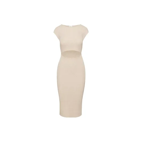 ARITZIA Sleeveless Dresses Women's Rockrose Bone