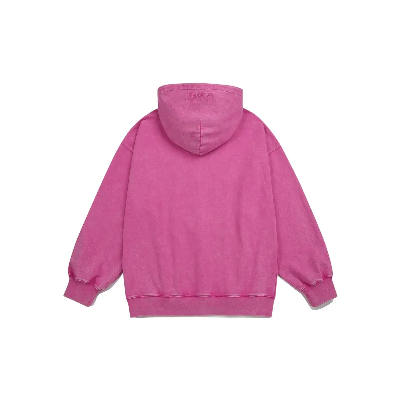 Guuka Sweatshirts Unisex Rose Red-1