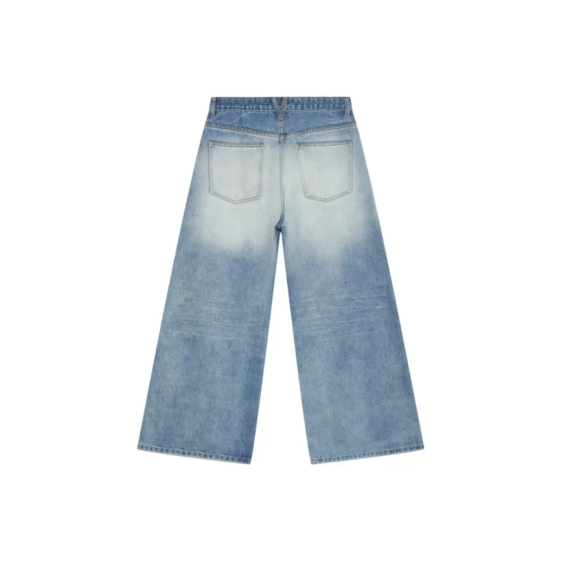 Voguo Relay Jeans Unisex Washed Blue-1