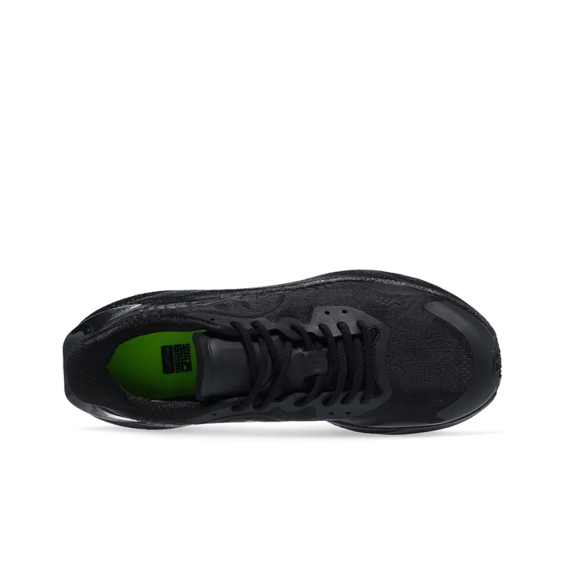 BMAI Cushioning Anti Slip And Wear Resistant Breathable Coverage Support Mid Top Running Shoes Women's Black-3