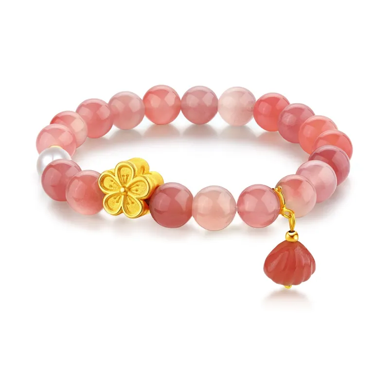 Mokinggran Agate Pearls Bracelets Women's Anniversary Bestie Box-4